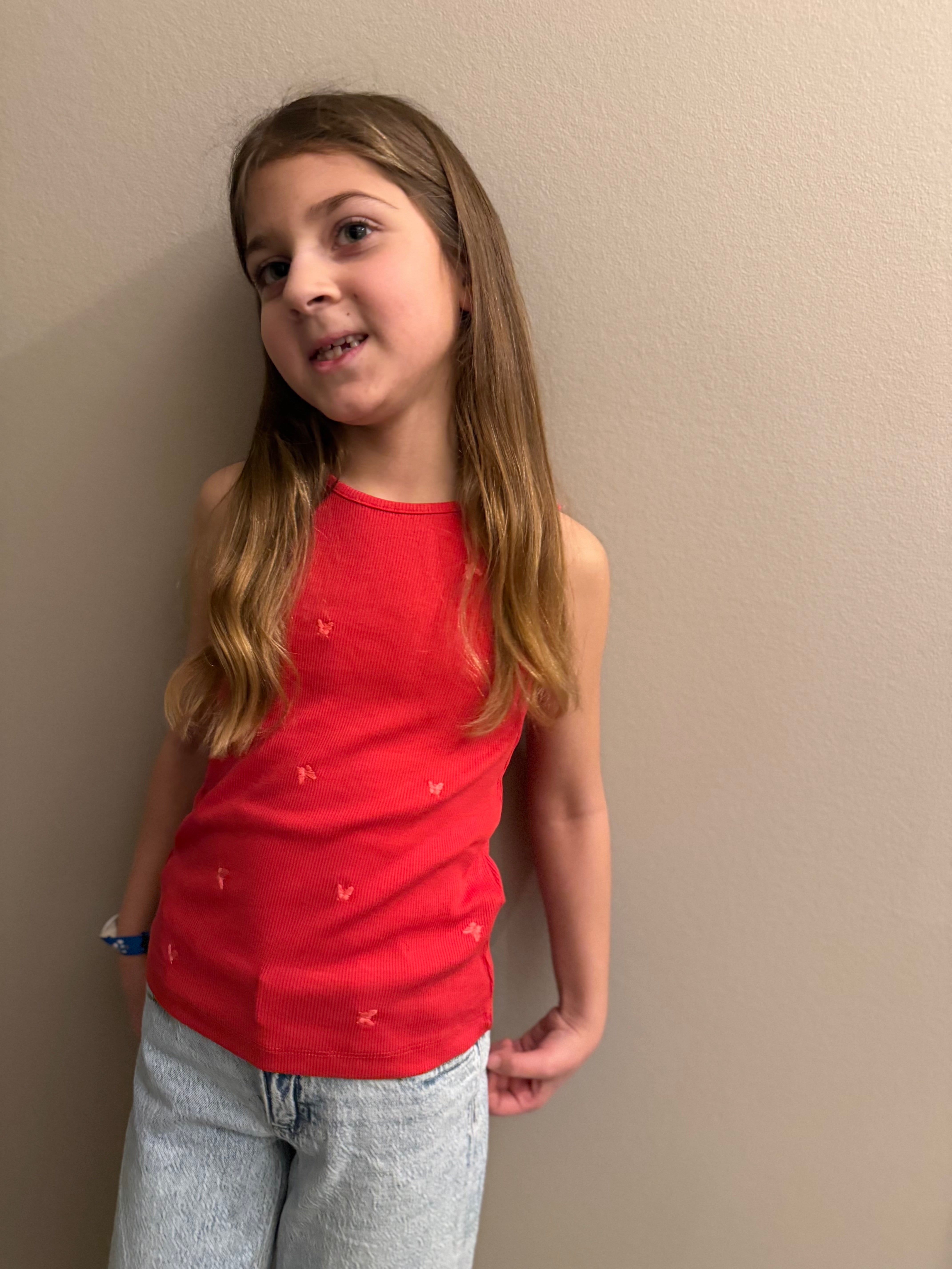 VMNAJA Girl Tank-Top - Poinsettia